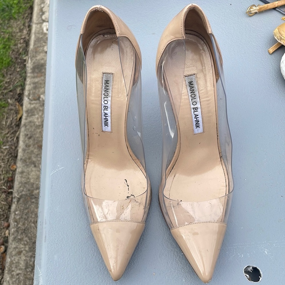 The original clear pump , Manolo Blahnik
